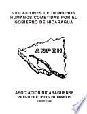Violaciones de derechos humanos cometidas por el gobierno de Nicaragua