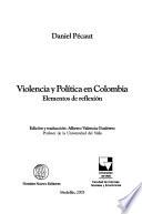 Violencia y política en Colombia