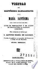 Visitas al Santisimo Sacramento y á Maria Santisima para todos los dias del mes