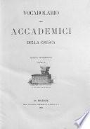 Vocabolario degli accademici della Crusca