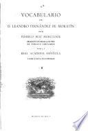 Vocabulario de Leandro Fernández de Moratín