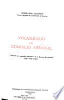 Vocabulario del comercio medieval