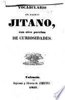 Vocabulario del dialecto jitano
