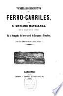 Vocabulario descriptivo de ferro-carriles
