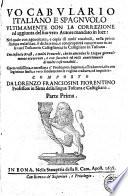 Vocabulario Español, e Italiano