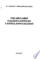 Vocabulario galego-castelán, castellano-gallego