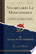Vocabulario Le Mexicanismos