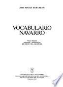 Vocabulario navarro