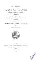 Vocabulario páez-castellano