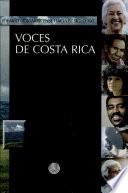 Voces de Costa Rica