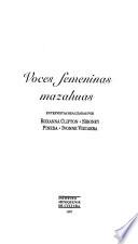 Voces femeninas mazahuas