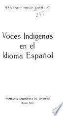 Voces indígenas en el idioma español