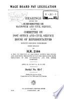 Wage Board Pay Legislation