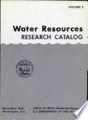 Water Resources Research Catalog