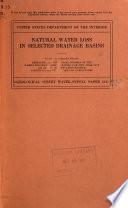 Water-supply Paper