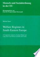 Welfare Regimes in South-Eastern Europe