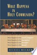 What Happens in Holy Communion?