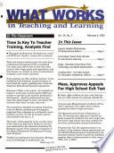 What Works in Teaching and Learning
