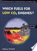 Which Fuels for Low CO2 Engines?