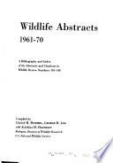 Wildlife Abstracts
