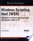 Windows scripting host (WSH)
