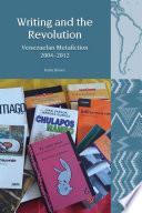 Libro Writing and the Revolution
