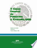 X Censo General de Población y Vivienda, 1980. Estado de Coahuila. Volumen I. Tomo 5