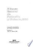 X Censo general de población y vivienda, 1980: Estado de Zacatecas (2 v. in 3)