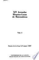 XIV Jornadas Hispano-Lusas de Matemáticas