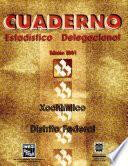Xochimilco, Distrito Federal. Cuaderno estadístico delegacional 2001
