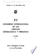 XV Congreso Internacional de las Ciencias Genealógica y Heráldica