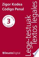 Zigor Kodea / Código penal